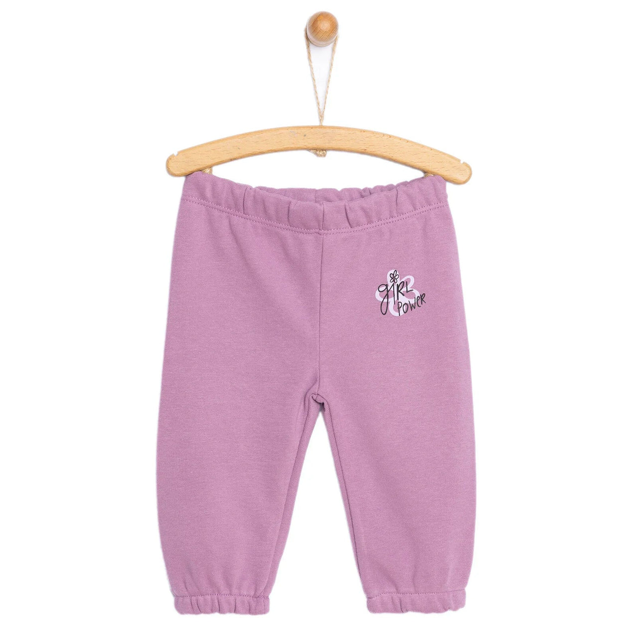 HelloBaby Baby Girl Basic Joggers - Purple - Miu Mau Collectibles