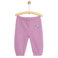HelloBaby Baby Girl Basic Joggers - Purple - Miu Mau Collectibles