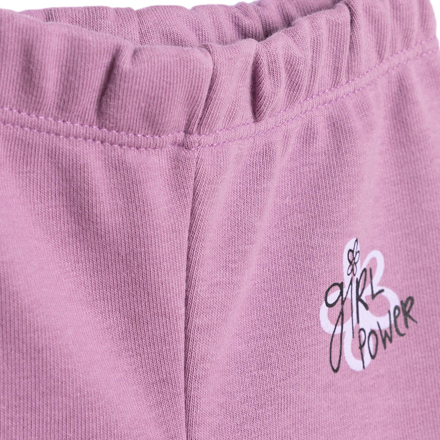 HelloBaby Baby Girl Basic Joggers - Purple - Miu Mau Collectibles