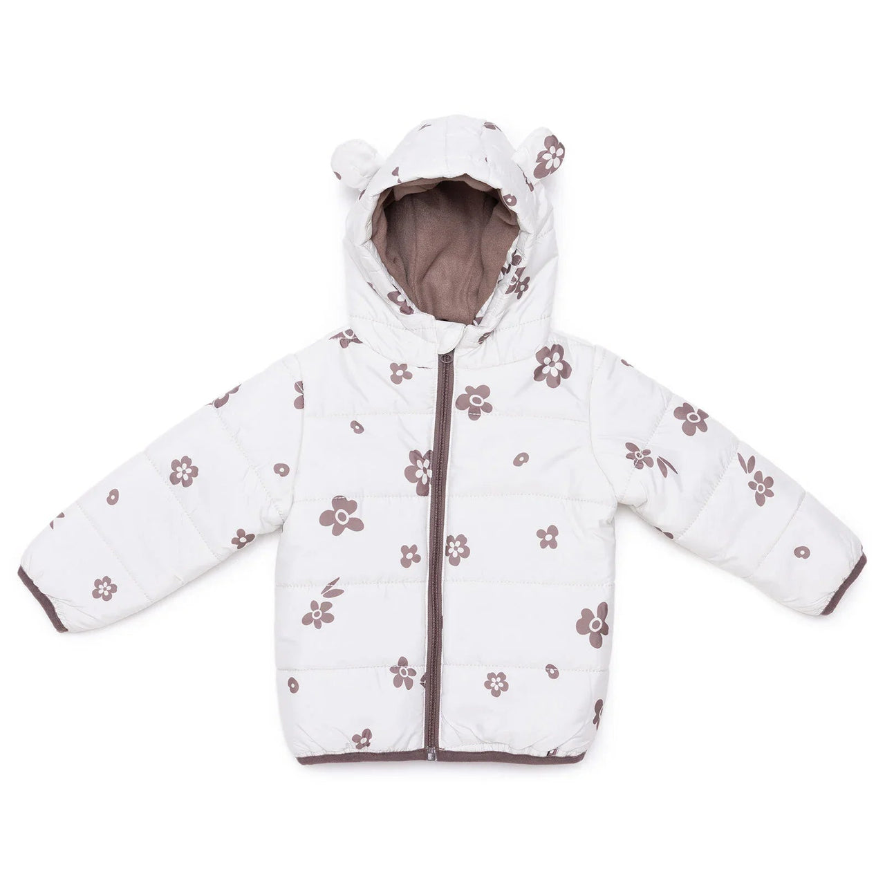 HelloBaby Baby Girl Floral Printed Coat - Printed - Miu Mau Collectibles