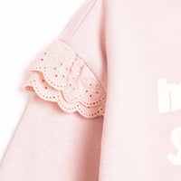 HelloBaby Baby Girl Joggers - Powder - Miu Mau Collectibles