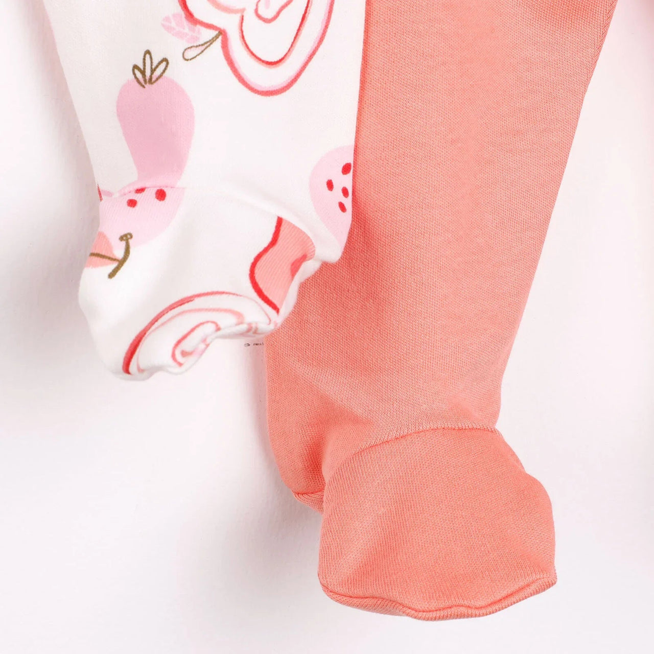 HelloBaby Baby Girl Legging with Feet 2pcs - Pink - Miu Mau Collectibles