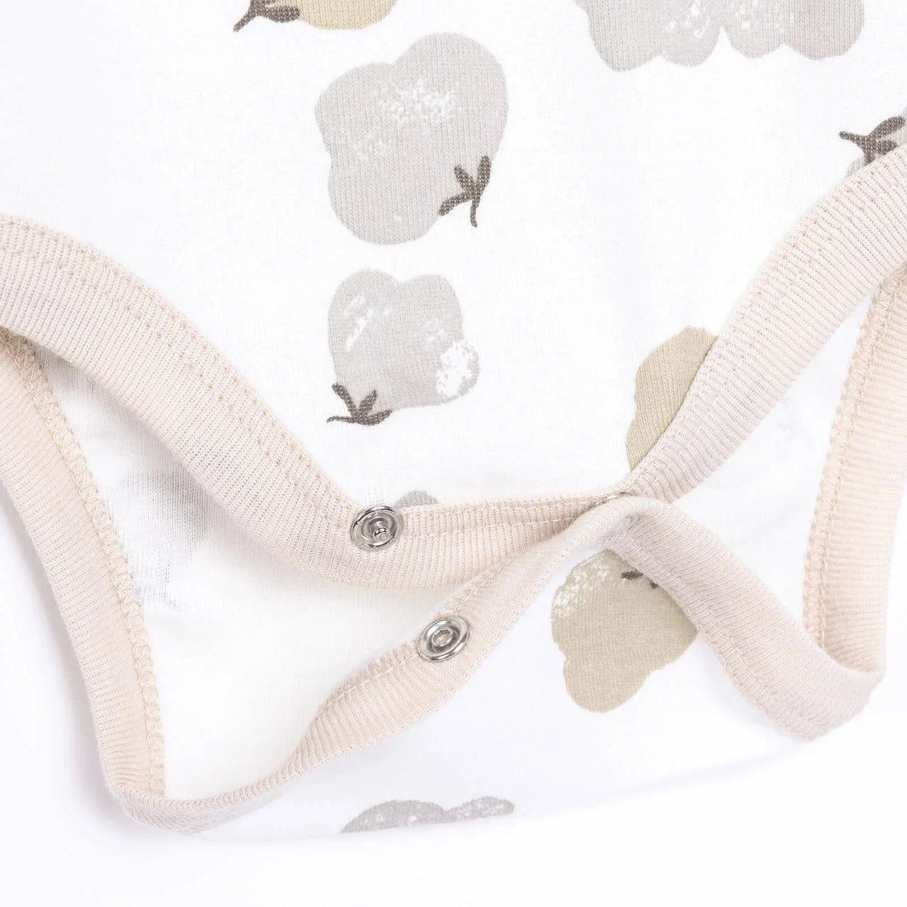 HelloBaby Baby Girl Long Sleeve Bodysuit 2 pcs - Beige - Miu Mau Collectibles