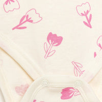 HelloBaby Baby Girl Long Sleeve Bodysuit 2pcs - Pink - Miu Mau Collectibles