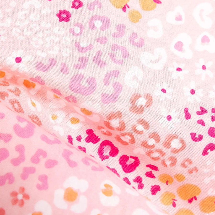 HelloBaby Baby Girl Long Sleeve Pyjamas Set - Dark Pink - Miu Mau Collectibles