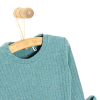 HelloBaby Baby Girl Long Sleeve Pyjamas Set - Light Green - Miu Mau Collectibles