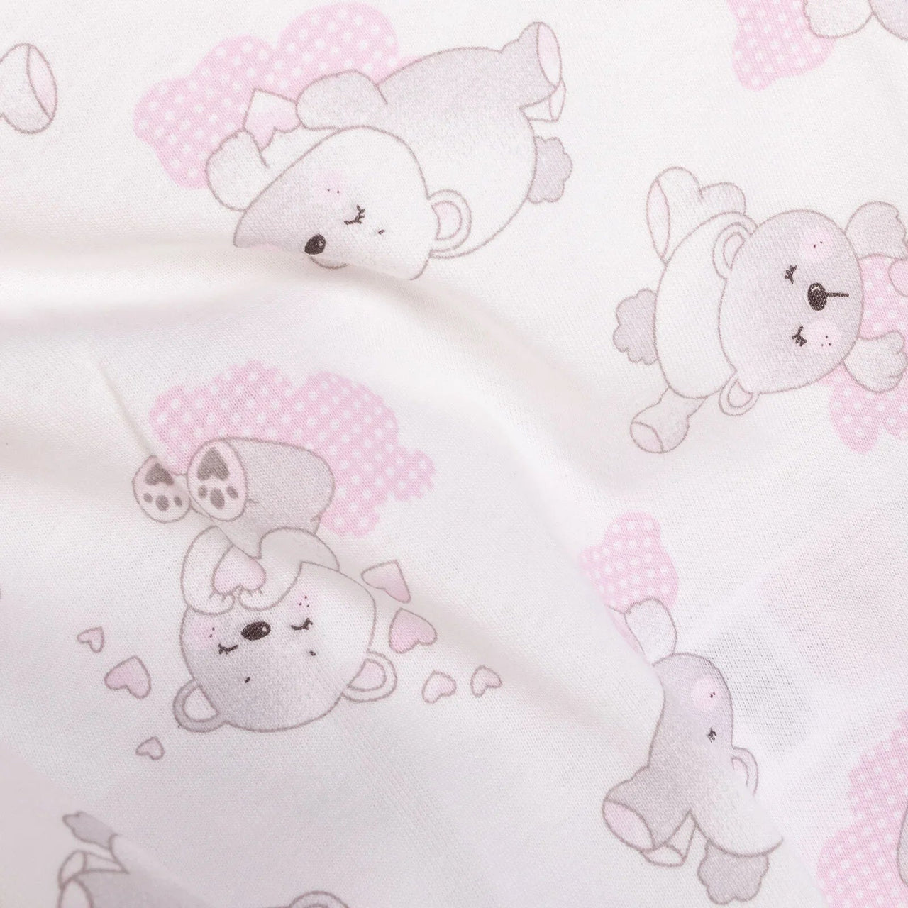 HelloBaby Baby Girl Long Sleeve Pyjamas Set - White - Miu Mau Collectibles