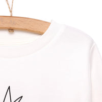 HelloBaby Baby Girl Long Sleeve T-shirt - Ecru - Miu Mau Collectibles