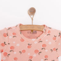 HelloBaby Baby Girl Short Sleeve Bodysuit 2 pcs - Pink - Miu Mau Collectibles