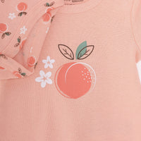 HelloBaby Baby Girl Short Sleeve Bodysuit 2 pcs - Pink - Miu Mau Collectibles