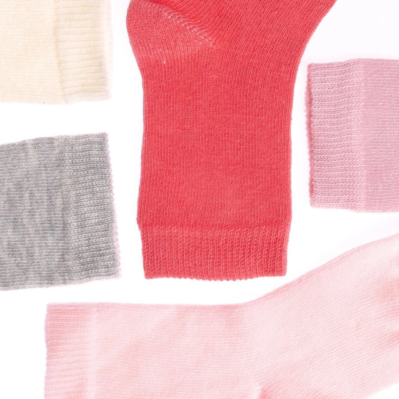 HelloBaby Baby Girl Socks 5 pcs - Pink - Miu Mau Collectibles