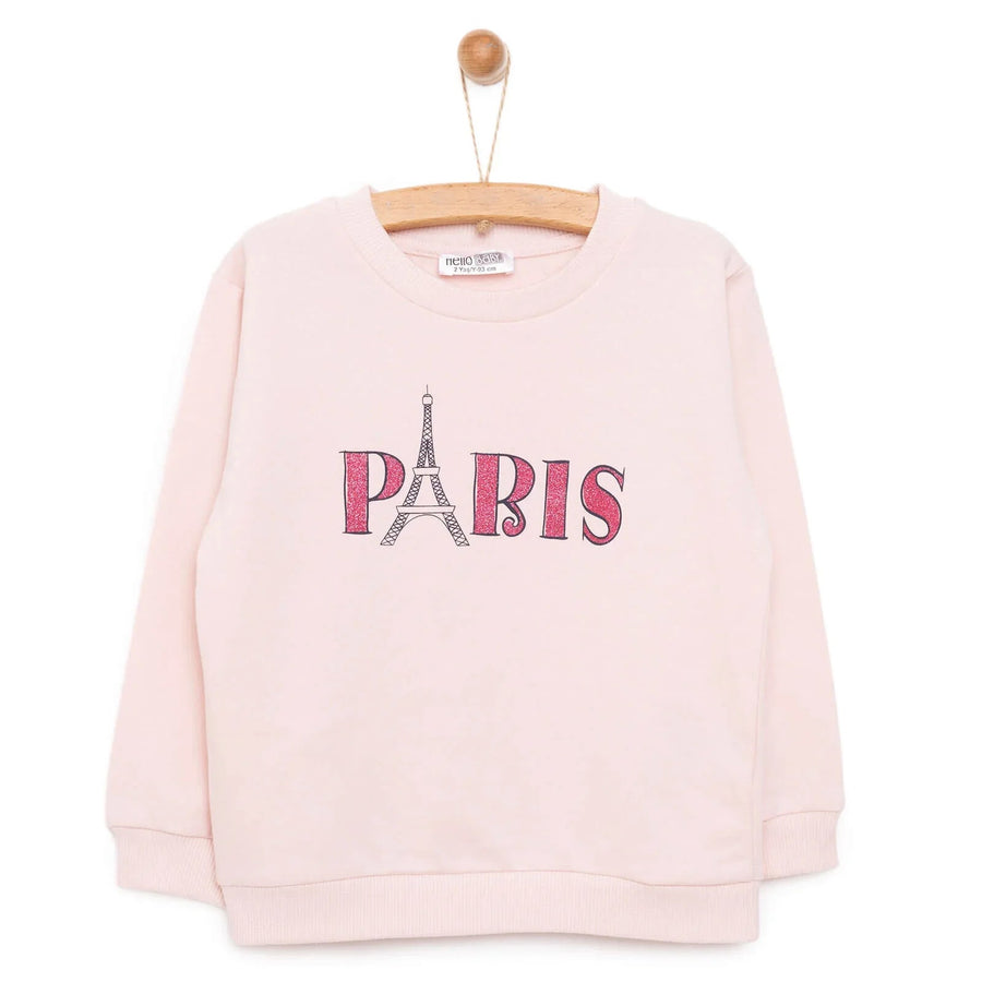 HelloBaby Baby Girl Sweatshirt - Pink - Miu Mau Collectibles