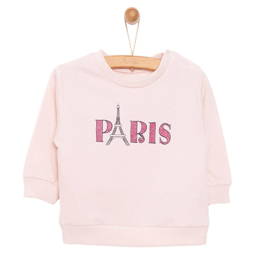 HelloBaby Baby Girl Sweatshirt - Pink - Miu Mau Collectibles