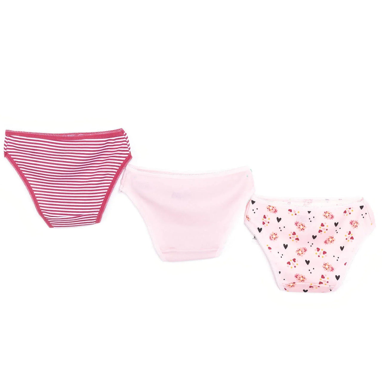HelloBaby Baby Girl Underwear 3 pcs - Pink - Miu Mau Collectibles