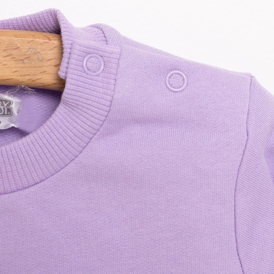 HelloBaby Baby Girl Unicorn Printed Sweatshirt - Purple - Miu Mau Collectibles