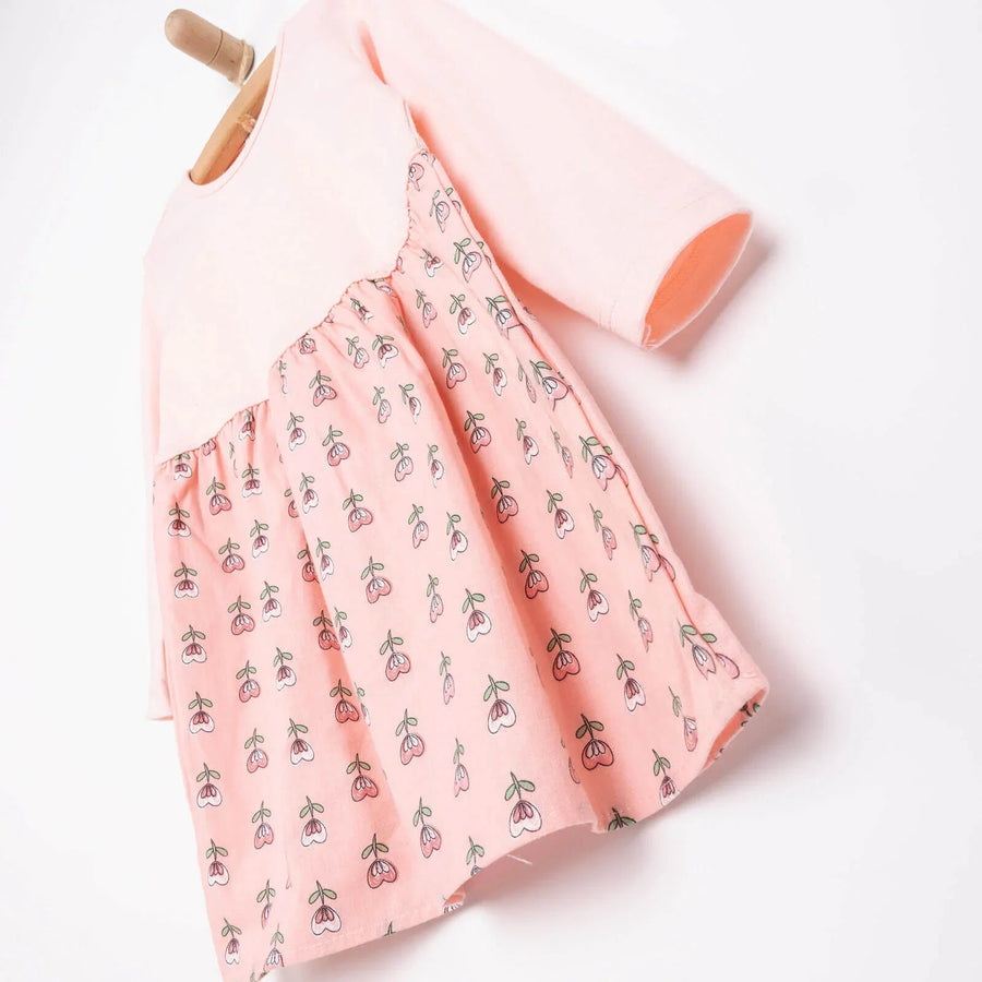 HelloBaby Baby Girl Winter Fairytale Dress - Powder - Miu Mau Collectibles