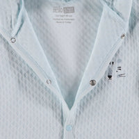 HelloBaby Basic Baby Boy Quilted Hooded - Light Blue - Miu Mau Collectibles