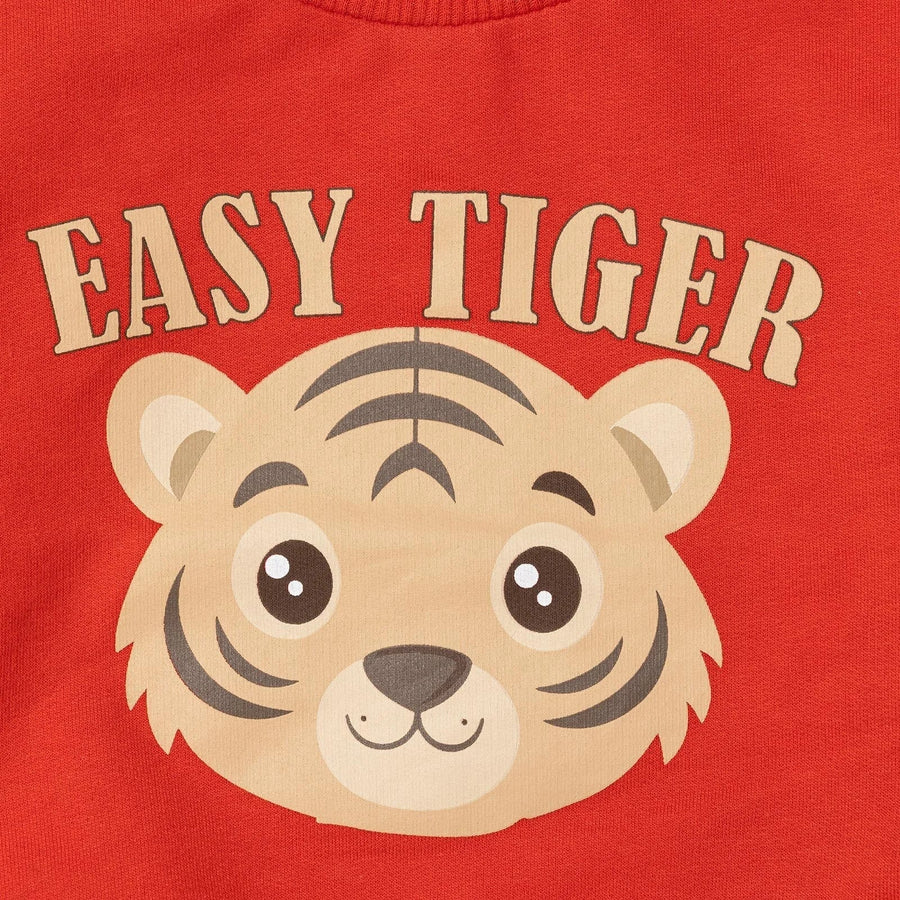 HelloBaby Basic Baby Boy Sweatshirt - Red - Miu Mau Collectibles