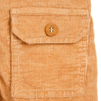 HelloBaby Basic Baby Boy Velvet Overalls - Brown - Miu Mau Collectibles