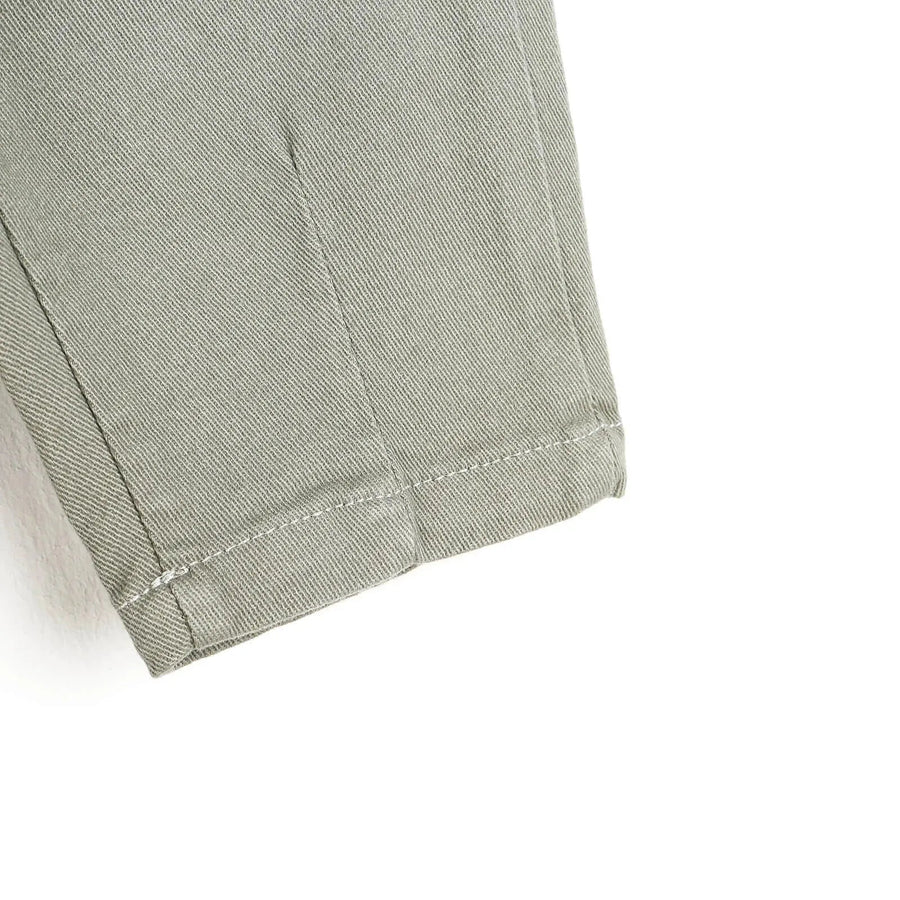 HelloBaby Basic Baby Boy Woven Pants - Dark Green - Miu Mau Collectibles