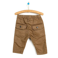HelloBaby Basic Baby Boy Woven Pants - Light Brown - Miu Mau Collectibles