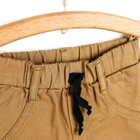 HelloBaby Basic Baby Boy Woven Pants - Mustard - Miu Mau Collectibles