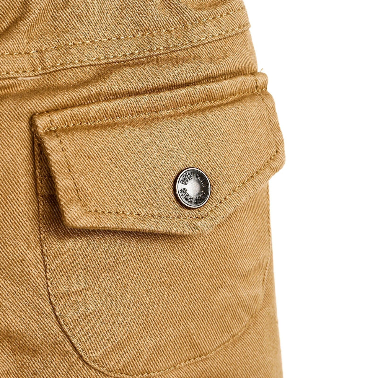 HelloBaby Basic Baby Boy Woven Pants - Mustard - Miu Mau Collectibles