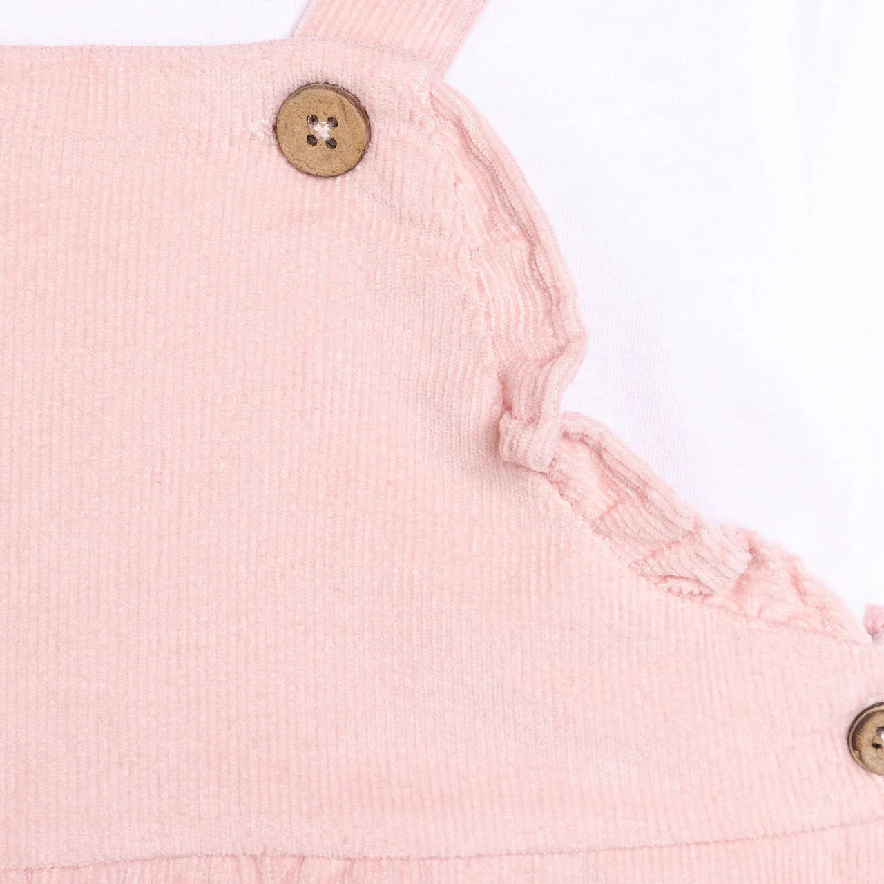 HelloBaby Basic Baby Girl Dungaree - Powder - Miu Mau Collectibles