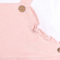 HelloBaby Basic Baby Girl Dungaree - Powder - Miu Mau Collectibles