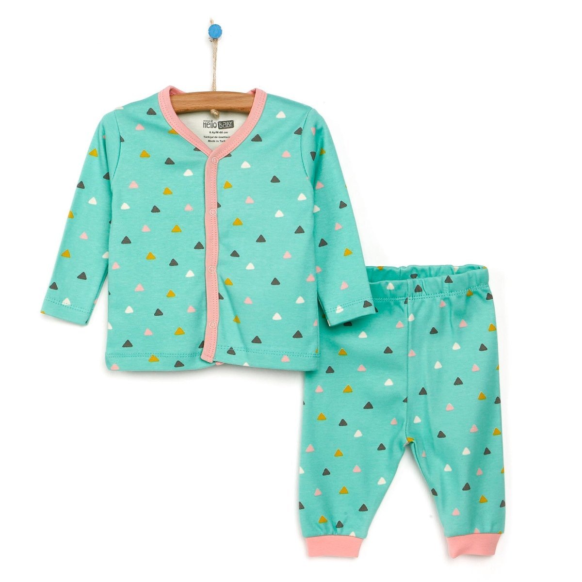 HelloBaby Basic Baby Girl Pyjamas Set - Miu Mau Collectibles