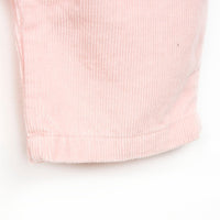 HelloBaby Basic Baby Girl Velvet Overall - Pink - Miu Mau Collectibles