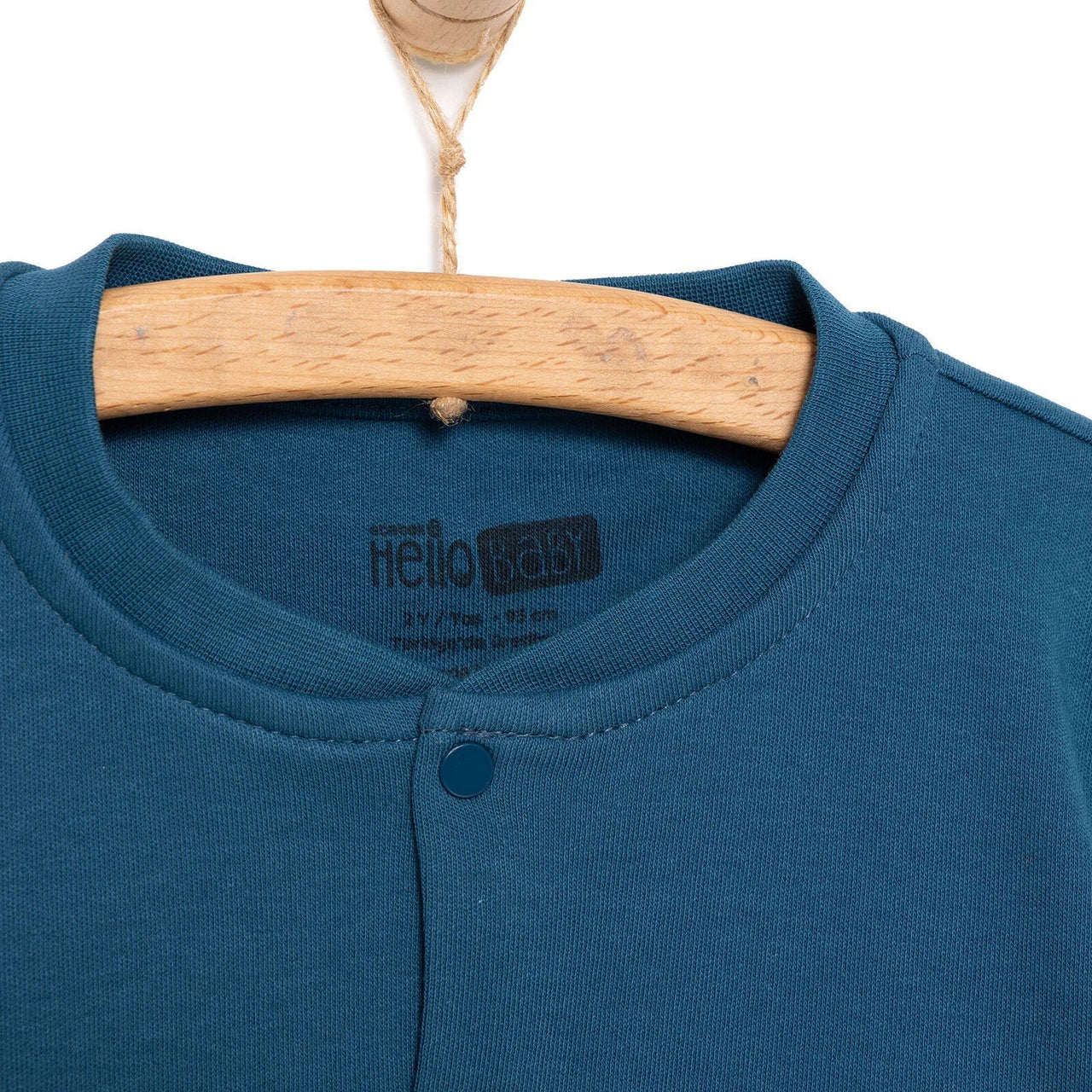 HelloBaby Basic Boy Cardigan - Dark Blue - Miu Mau Collectibles