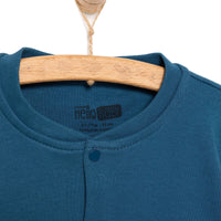 HelloBaby Basic Boy Cardigan - Dark Blue - Miu Mau Collectibles