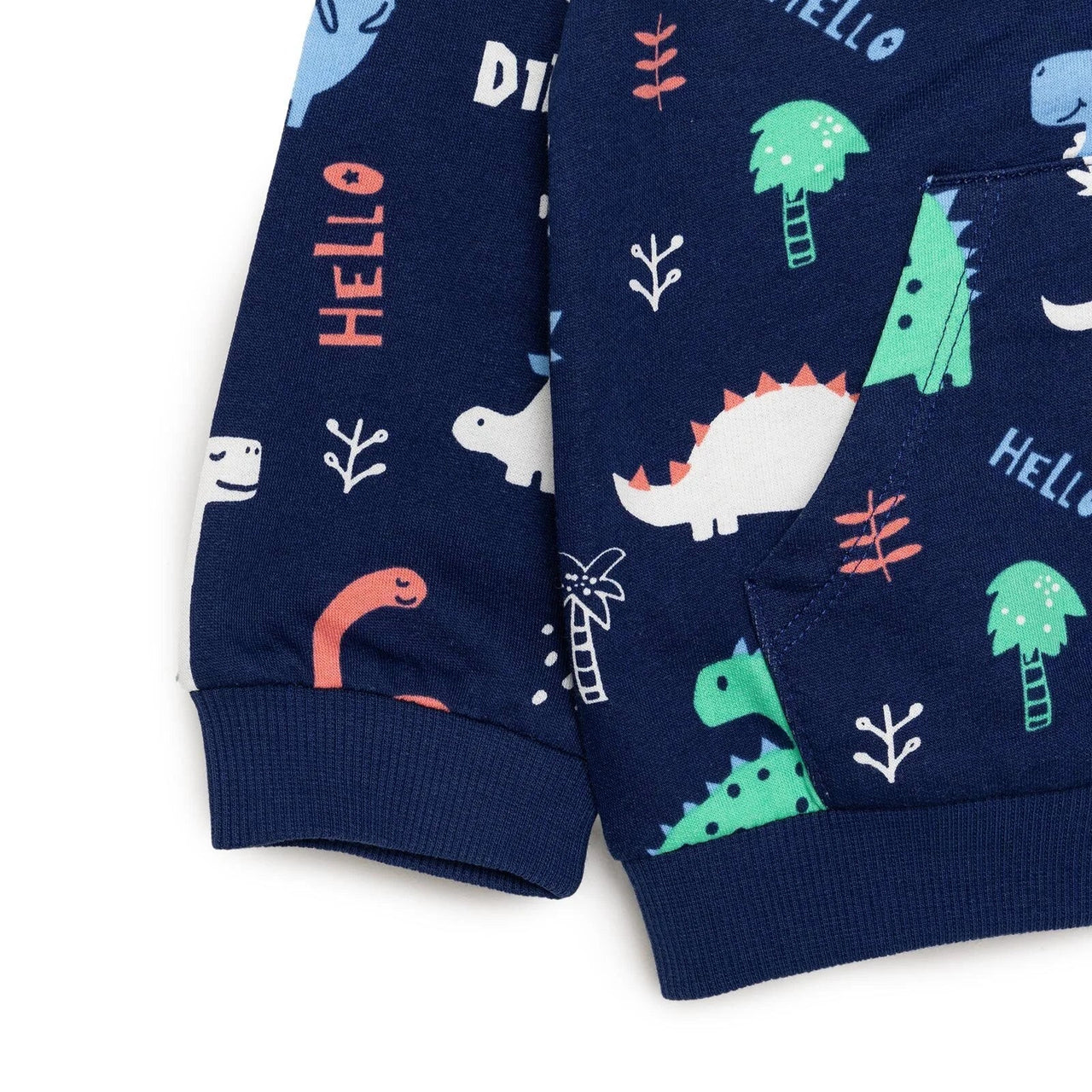 HelloBaby Basic Boy Dinosaur Patterned Jumpsuit - Printed - Miu Mau Collectibles