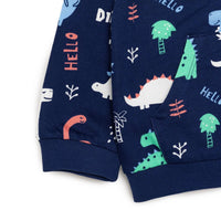 HelloBaby Basic Boy Dinosaur Patterned Jumpsuit - Printed - Miu Mau Collectibles