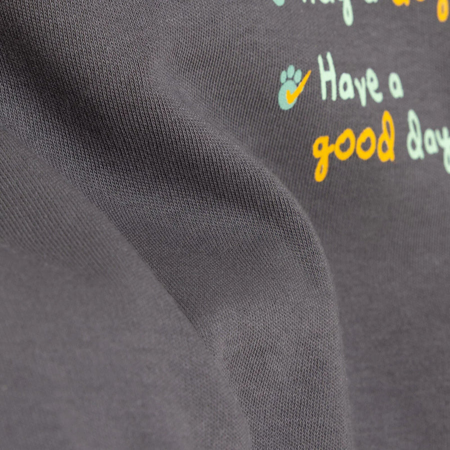 HelloBaby Basic Boy Text Printed Jogging - Anthracite - Miu Mau Collectibles