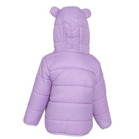 HelloBaby Basic Eared Hoodie Coat - Lilac - Miu Mau Collectibles