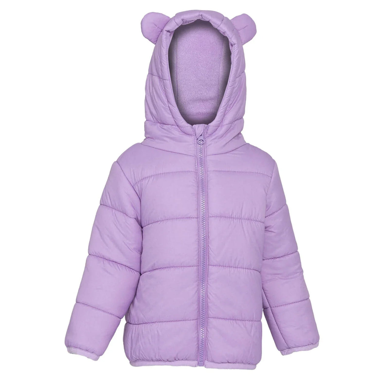 HelloBaby Basic Eared Hoodie Coat - Lilac - Miu Mau Collectibles