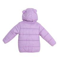 HelloBaby Basic Eared Hoodie Coat - Lilac - Miu Mau Collectibles