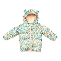 HelloBaby Basic Flower Printed Eared Coa - Printed - Miu Mau Collectibles