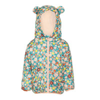 HelloBaby Basic Flower Printed Eared Coa - Printed - Miu Mau Collectibles