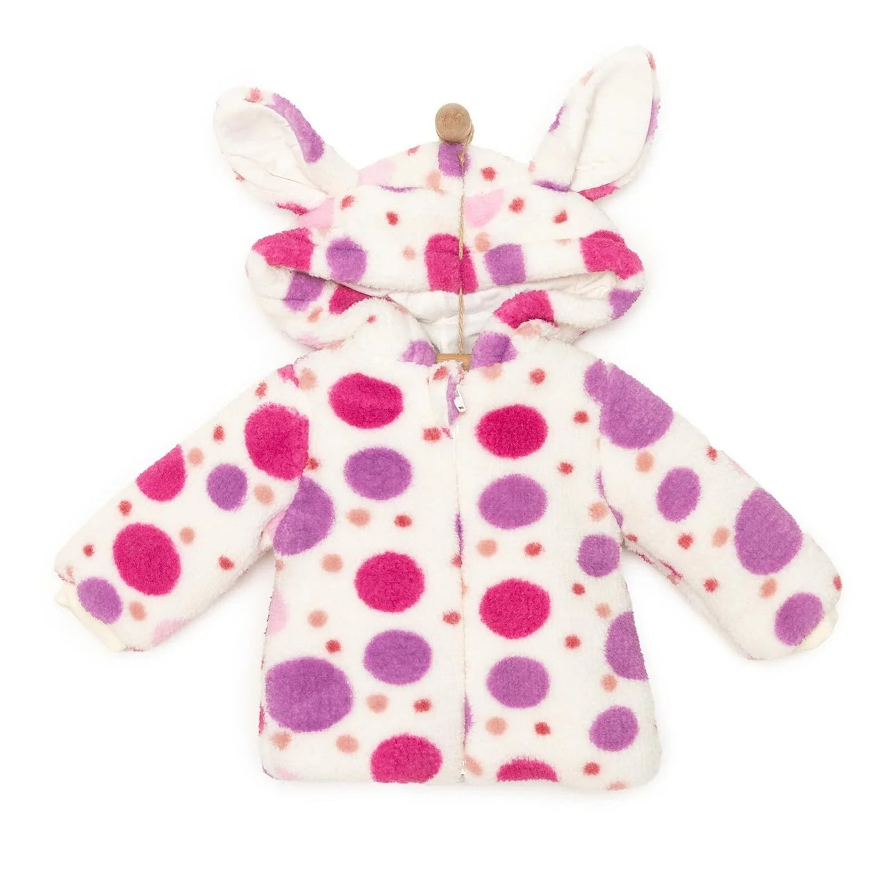 HelloBaby Basic Girl 3D Ears Welsoft Jacket - Rose - Miu Mau Collectibles