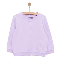 HelloBaby Basic Girl Cardigan - Purple - Miu Mau Collectibles