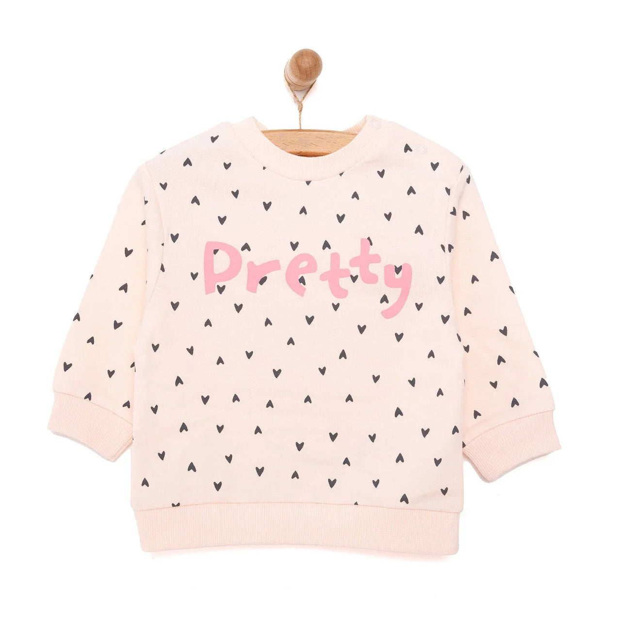 HelloBaby Basic Low Raised Lion Printed Sweatshirt - Printed - Miu Mau Collectibles