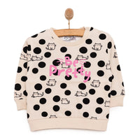 HelloBaby Basic Low Raised Sweatshirt - Printed - Miu Mau Collectibles