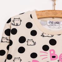 HelloBaby Basic Low Raised Sweatshirt - Printed - Miu Mau Collectibles