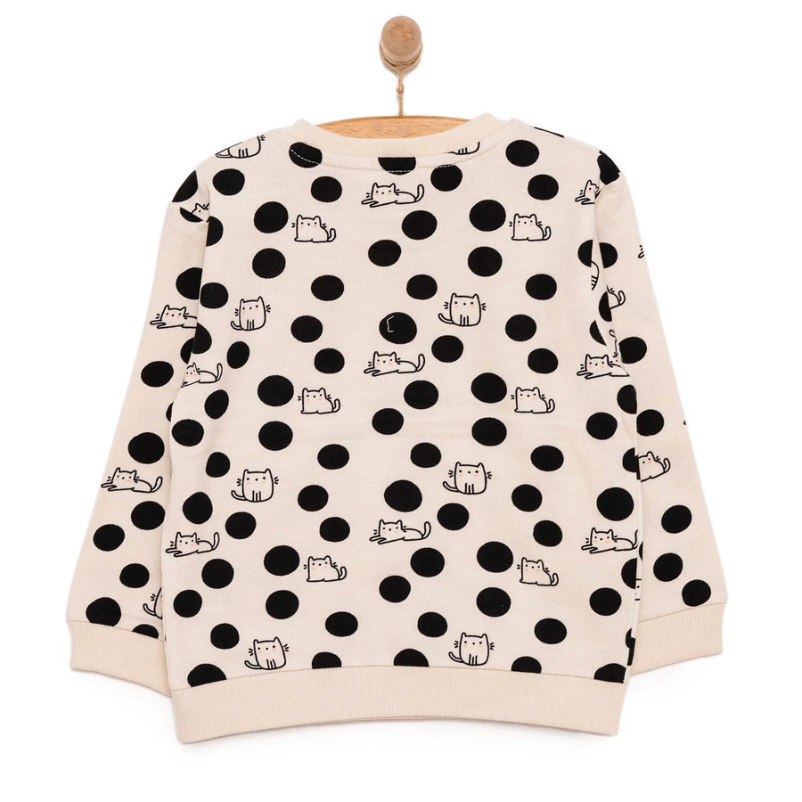 HelloBaby Basic Low Raised Sweatshirt - Printed - Miu Mau Collectibles