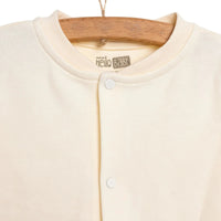 HelloBaby Basic Rib Cardigan - Ecru - Miu Mau Collectibles