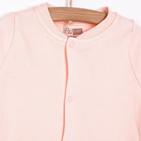 HelloBaby Basic Rib Cardigan - Light Pink - Miu Mau Collectibles