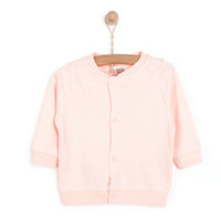 HelloBaby Basic Rib Cardigan - Light Pink - Miu Mau Collectibles